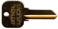 High security keys and restricted keyways